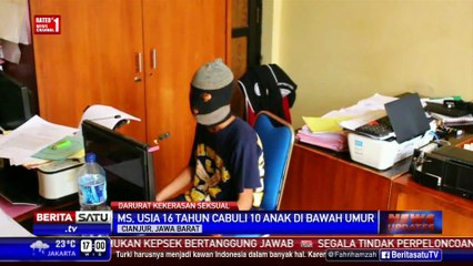 Pelajar di Cianjur Ditangkap Diduga Cabuli 10 Anak