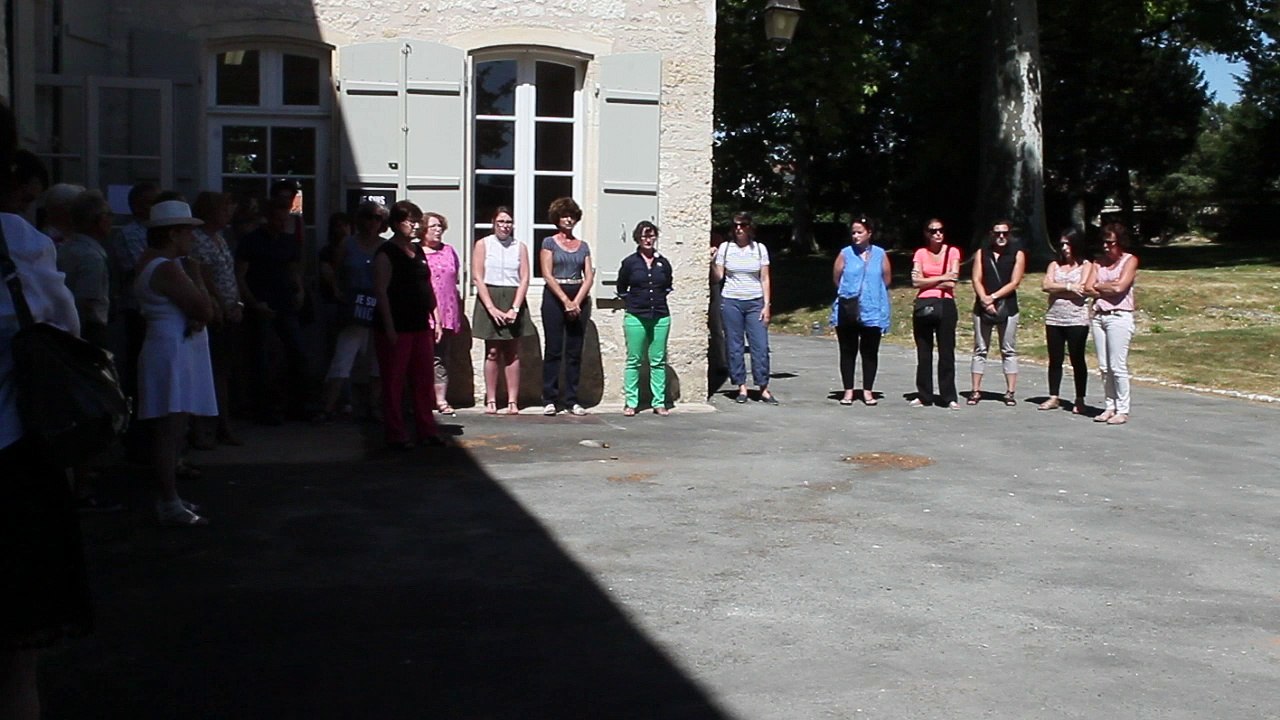 Surgères - Hommage aux victimes de Nice