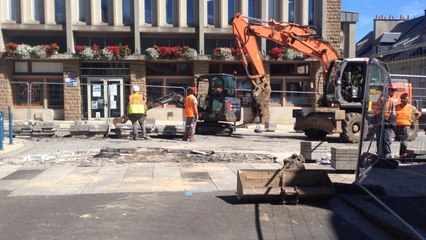 Les travaux de la rue Chênedollé