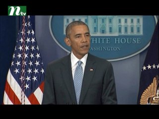 Obama calls US people to stay calm