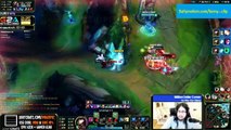 LoL Epic Moments #21 - Imaqtpie Kog Maw 1vs4 Outplays   League of Legends