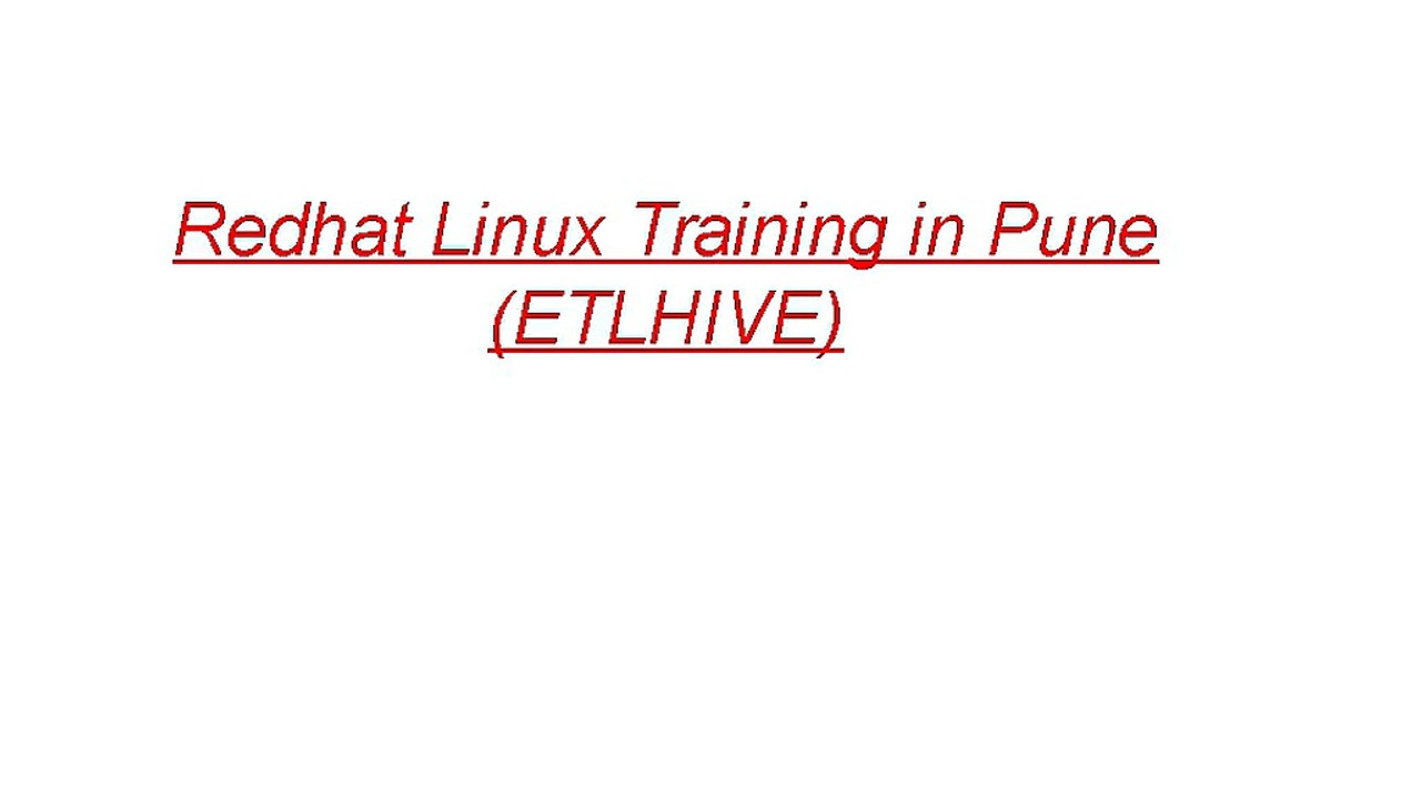 Redhat_Linux_Training_in_Pune_ETLHIVE_