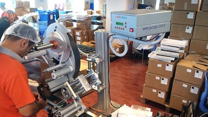 oje etiketleme makinesi Gucoglu Makine