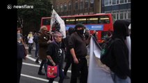 Fight breaks out near Boris Johnson's house