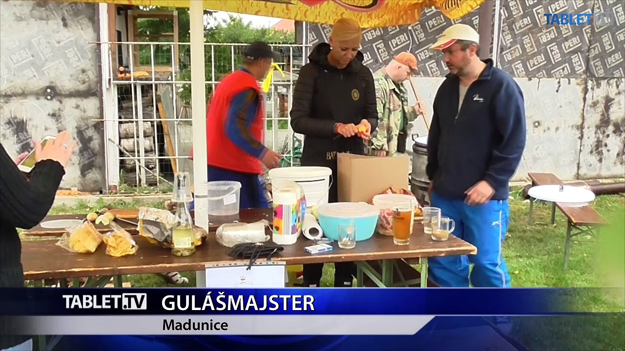 V Maduniciach súťažili vo varení guláša, pozrite si reportáž