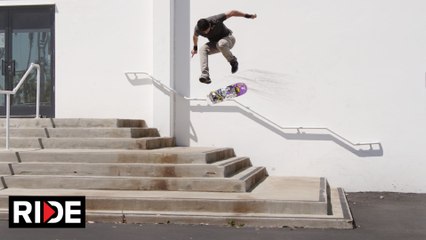 Le skateboardeur Christian Flores met 2 ans à rentrer un trick