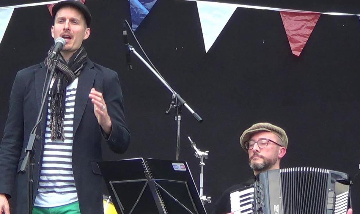 Bleu Blanc Rouge Festival 2016 Part 3of5 Cuzn, Ben Noir French Music, Gervais Koffi n more + Archibald Arts,  Custom House, Sydney,  17 Jul 2016