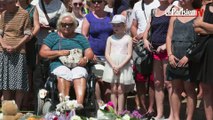 Attentat de Nice : des larmes pour la minute de silence