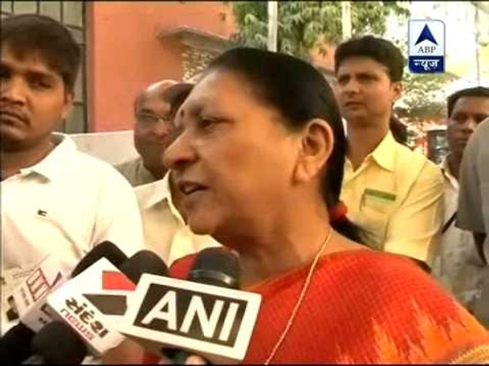 BJP leader Anandi Ben Patel says we will serve with devotion for next five years