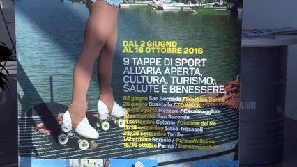 Presentate le magliette della seconda edizione di "Un Po di Sport" con la testimonial Greta Maestri