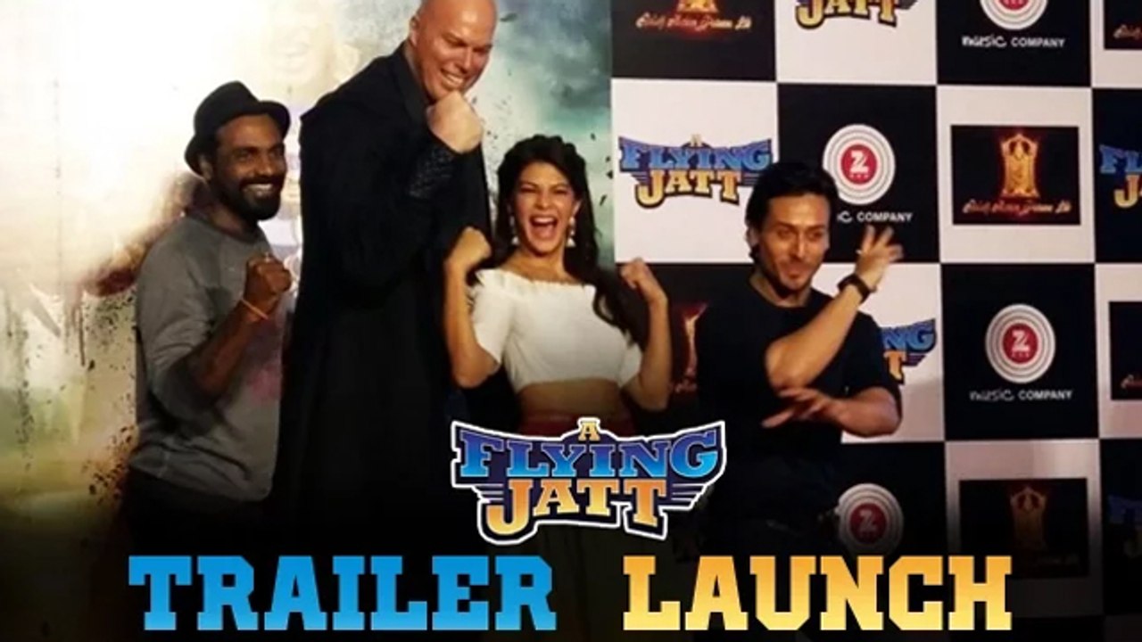 A Flying Jatt Trailer Launch | Tiger Shroff | Jacqueline | Nathan Jones | Remo D'Souza