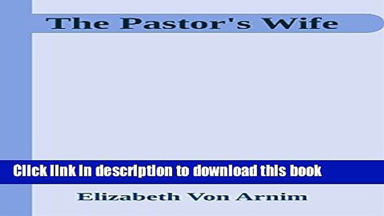 Read The Pastor s Wife Ebook Free
