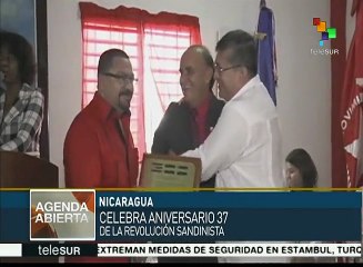 Nicaragua celebra 37 años de Revolución Sandinista