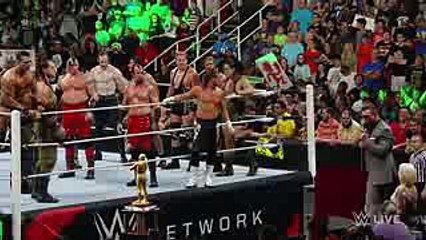 Battle Royal determines No. 1 contender for Intercontinental Title- Raw, July 11, 2016