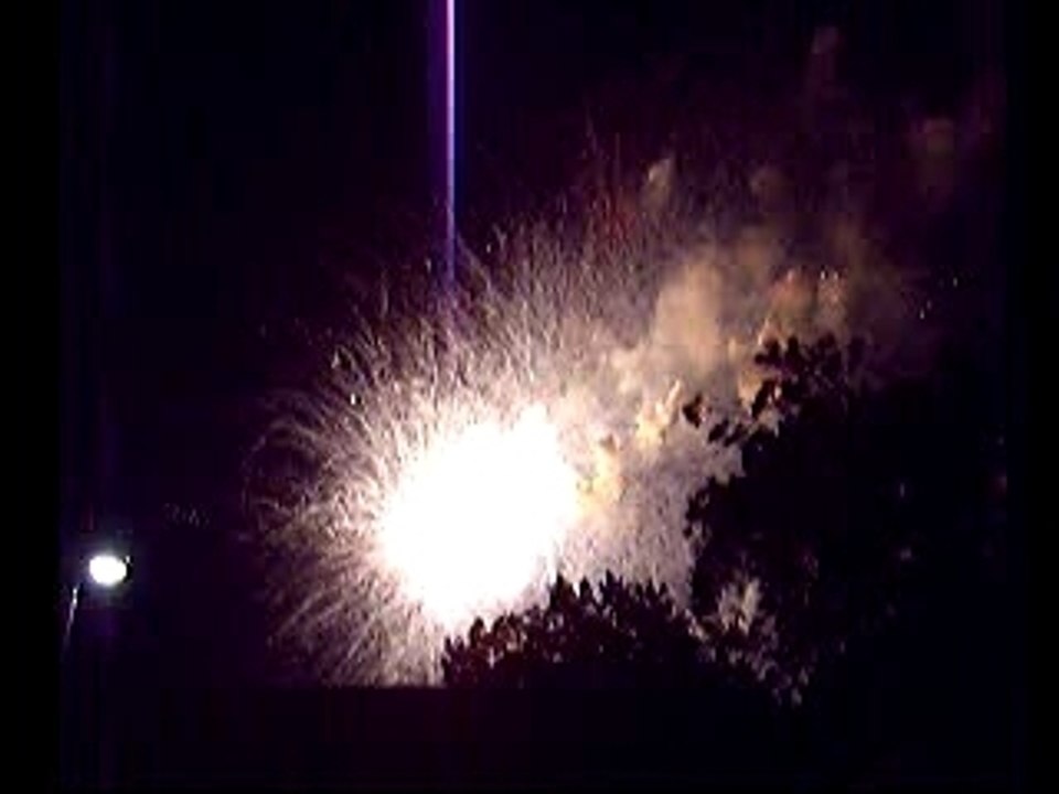 Feu d'artifice 14/07/07