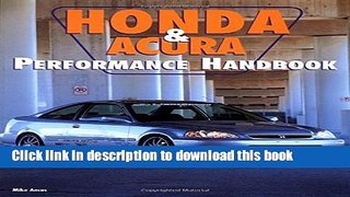 [PDF] Honda and Acura Performance Handbook (Motorbooks Workshop) Download Online