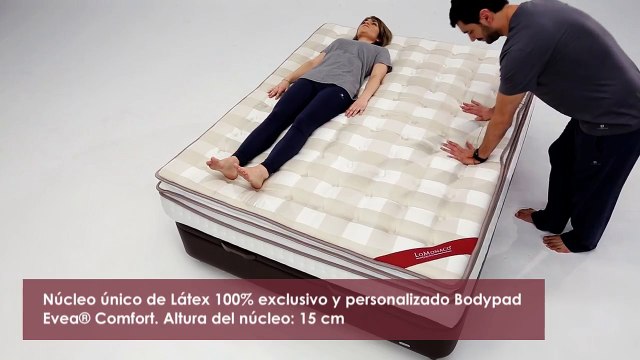 Colchones de Látex Lo Monaco Gama Triple Natura Plus 1.5