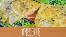 Omelette de Jamón y queso | Comamos Casero