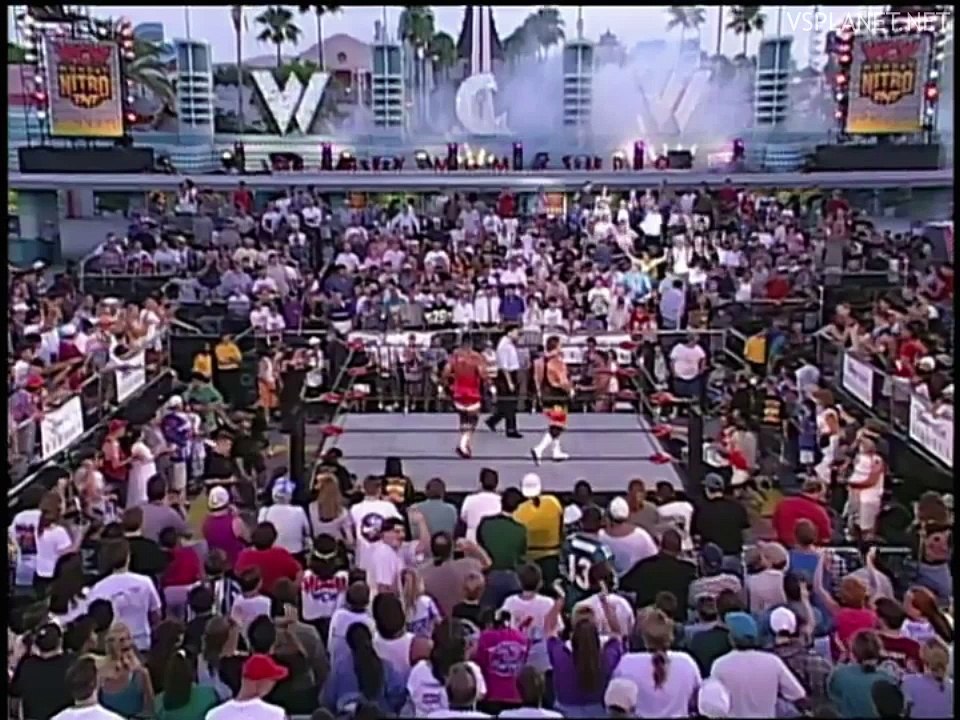 Steiner Brothers vs Fire and Ice, WCW Monday Nitro 15.07.1996
