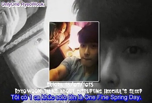 [Vietsub] 130718 Sukira RW nói về việc phá vỡ giấc ngủ của HeeChul