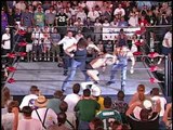 Nash and Hall attack Lex Luger and Big Bubba, WCW Monday Nitro 15.07.1996