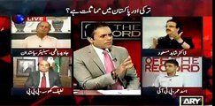 Hot debate between Dr Shahid Masood and Javed Hashmi