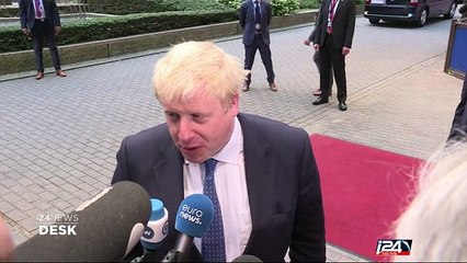 EU: first meeting in Brussels for Johnson as FM