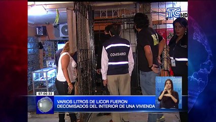 Télécharger la video: Varios litros de licor fueron decomisados del interior de una vivienda