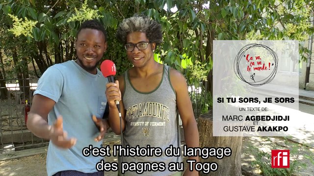 Marc Agbedjidji et Gustave Akakpo présentent Si tu sors, je sors #FDA16