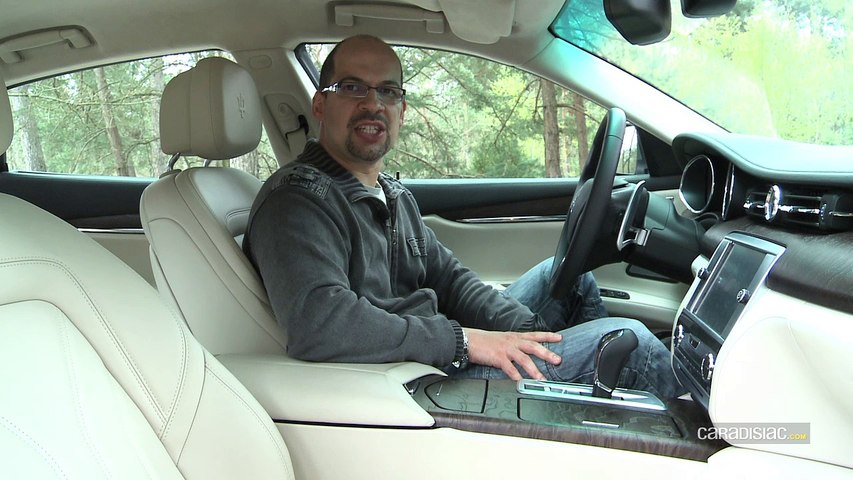 Essai vidéo - Maserati Quattroporte GTS