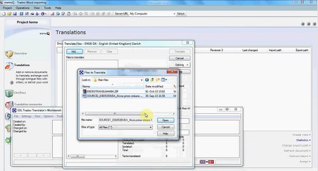 Frequent problems in MemoQ