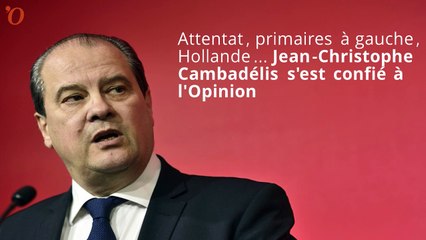 Jean-Christophe Cambadélis : "On ne siffle pas Valls même si on est en colère"