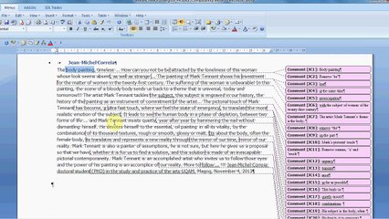 How we can insert comments in a PDF file