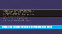Download Professional Responsibility, Standards, Rules and Statutes, 2015-2016 (Selected