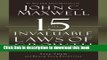 [PDF] The 15 Invaluable Laws of Growth: Live Them and Reach Your Potential Read Full Ebook