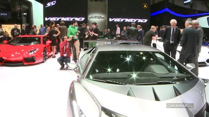 Genève 2013 - Lamborghini Veneno : radicalement exubérante