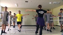 En Corea del Sur los soldados toman clases de ballet para disipar el estrés