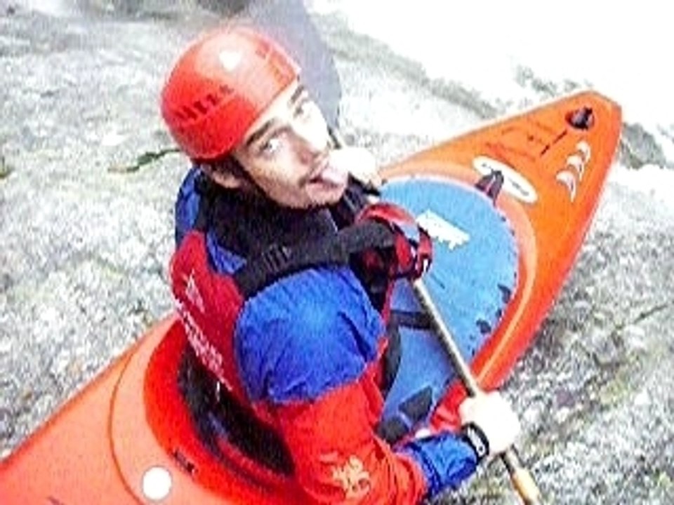 KAYAK - GOUFFRE DES MEULES - la chute!