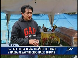 Hallan cadáver de una joven en río Yanuncay