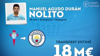 Officiel - Nolito rejoint Manchester City !