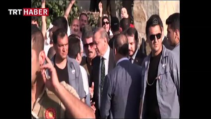 Cumhurbaşkanı Erdoğan'a vatandaşlardan sevgi gösterisi