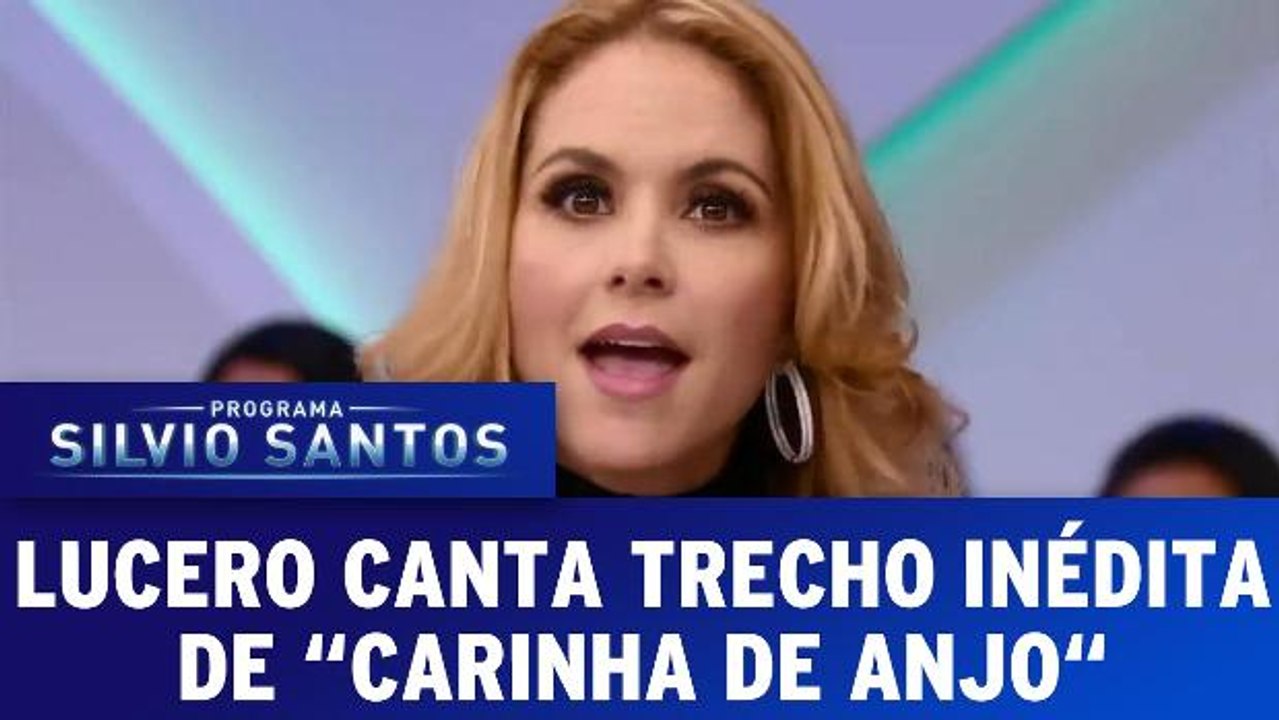 Lucero canta trecho inédito da novela `Carinha de Anjo`