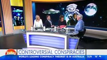 Conspiracy theorist David Icke clashes with TODAY Show hosts over aliens and the moon.