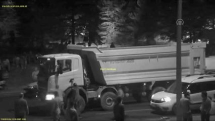 Cumhurbaşkanlığı Külliyesi'ne Yönelik Saldırılar Güvenlik Kamerasında (3)