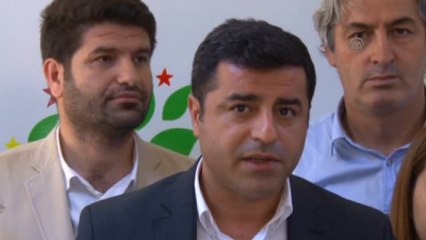 Fetö'nün Darbe Girişimi - Hdp Eş Genel Başkanı Demirtaş