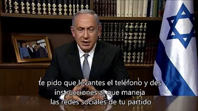 Primer Ministro israelí dejó este mensaje a Mahmoud Abbas