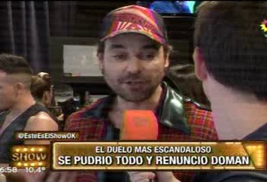 Paula en Este es el Show (nota de Pedro) 1 - 18 de Julio