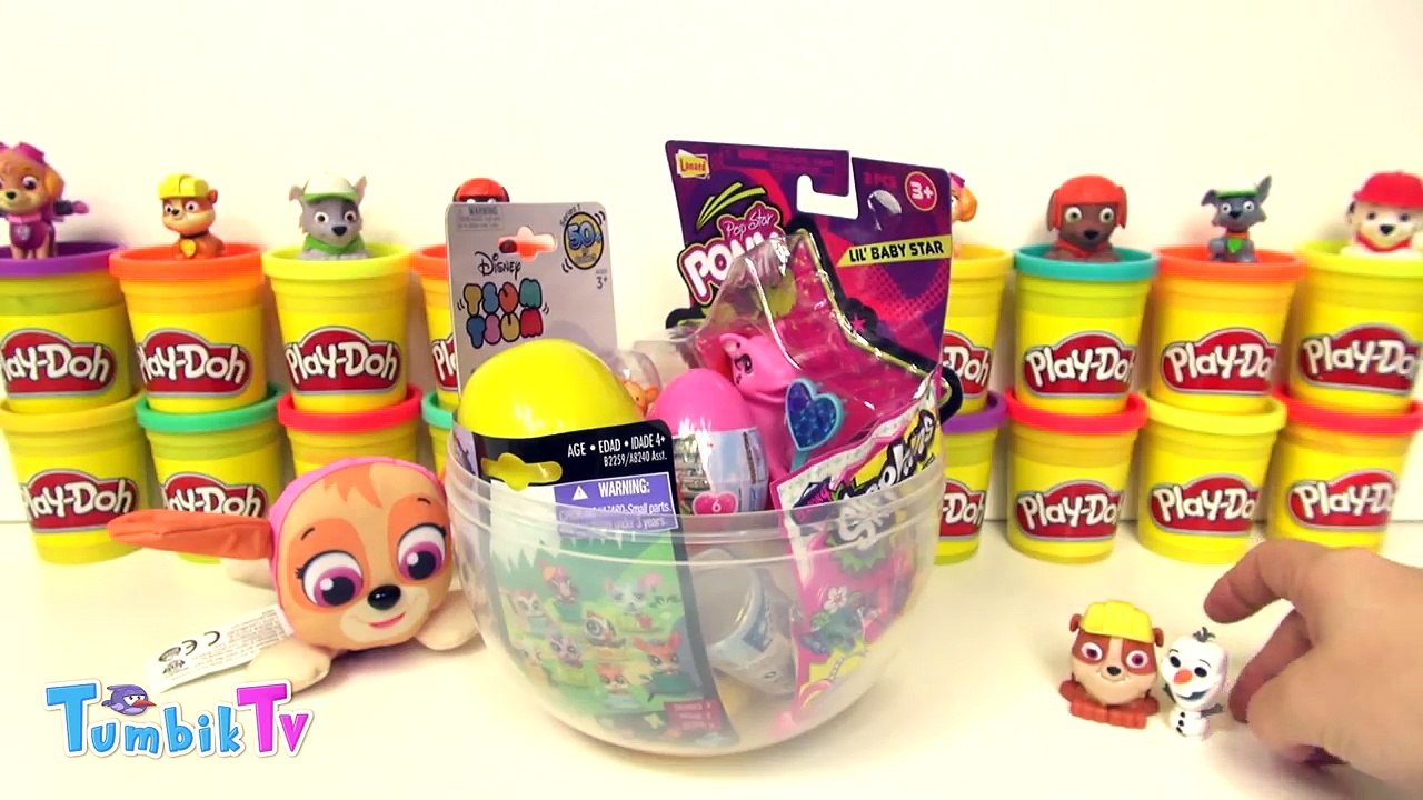 Paw Patrol Skye Dev Sürpriz Yumurta Oyun Hamuru - Paw Patrol Oyuncakları Cicibiciler