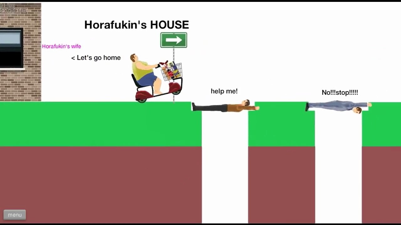 【バカゲー】ババアが大暴れ！！オリジナル鬼畜コース【Happy Wheels】