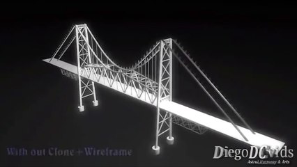 3D Bridge Hercílio Luz - Ponte Hercílio Luz